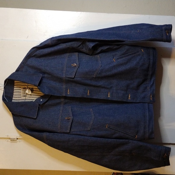 Denim concealed carry CCW jacket men's XXL - Picture 1 of 9